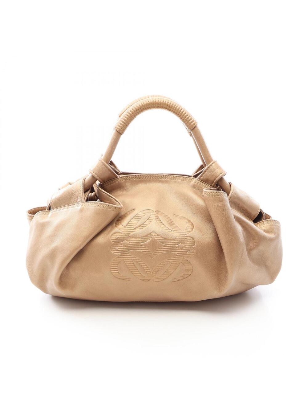 Loewe Nappa Aire Handbag Leather Gold #304366L59B
